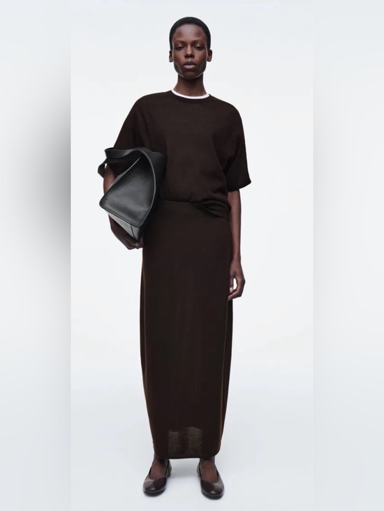 COS Dresses & Skirts - COS Brown Maxi Pencil Skirt